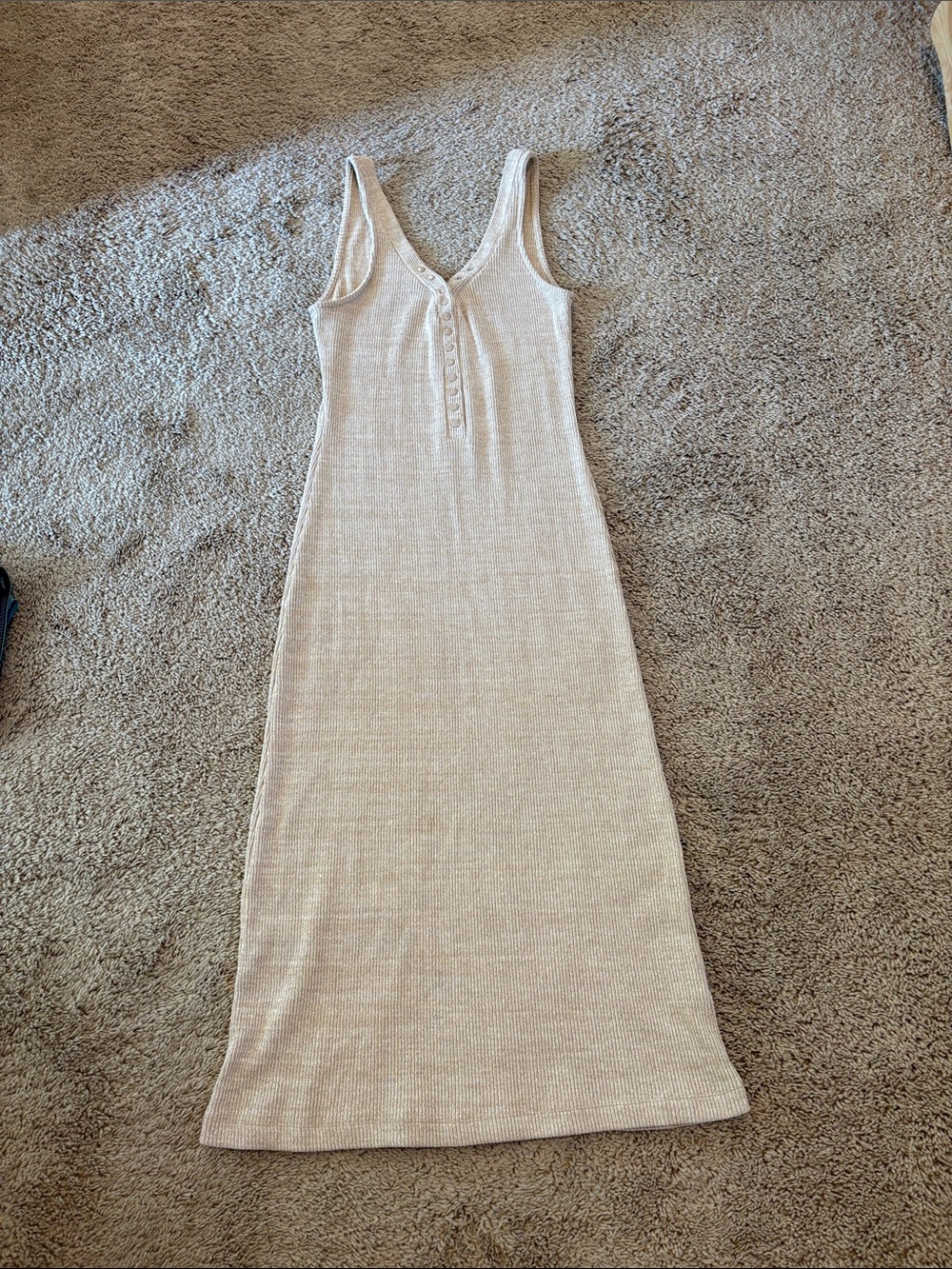 Amuse Society Cream Midi Dress